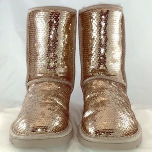 Gold sequins UGG Boots